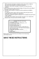 Preview for 6 page of Bestway 58511E Owner'S Manual