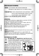 Preview for 13 page of Bestway 62038 Operating Instructions Manual