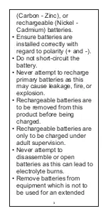 Preview for 3 page of Bestway 62102 Instructions Manual