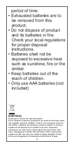 Preview for 4 page of Bestway 62102 Instructions Manual