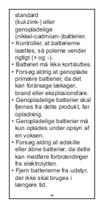 Preview for 39 page of Bestway 62102 Instructions Manual