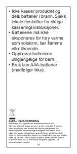 Preview for 70 page of Bestway 62102 Instructions Manual