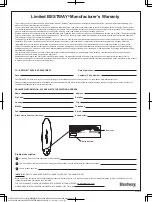 Предварительный просмотр 4 страницы Bestway 65065 Owner'S Manual