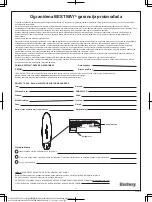 Предварительный просмотр 54 страницы Bestway 65065 Owner'S Manual