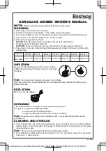 Preview for 1 page of Bestway 67000 Owner'S Manual