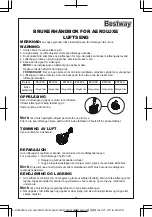 Preview for 12 page of Bestway 67000 Owner'S Manual