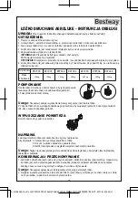 Preview for 16 page of Bestway 67000 Owner'S Manual