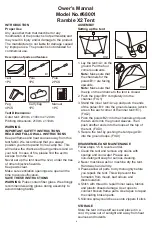 Preview for 2 page of Bestway 68001 Owner'S Manual