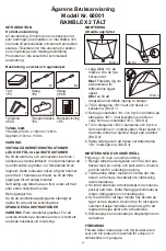 Preview for 14 page of Bestway 68001 Owner'S Manual