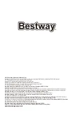 Preview for 32 page of Bestway 68088 Owner'S Manual