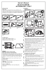 Предварительный просмотр 3 страницы Bestway 68090 Owner'S Manual