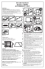 Предварительный просмотр 5 страницы Bestway 68090 Owner'S Manual