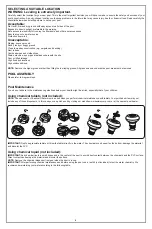 Preview for 6 page of Bestway 6942138902297 Owner'S Manual