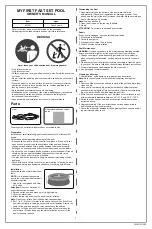 Bestway 6942138917222 Owner'S Manual preview