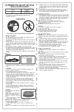 Предварительный просмотр 6 страницы Bestway 6942138917222 Owner'S Manual