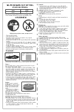 Предварительный просмотр 11 страницы Bestway 6942138917222 Owner'S Manual