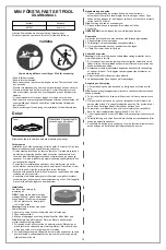 Предварительный просмотр 13 страницы Bestway 6942138917222 Owner'S Manual