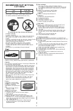 Предварительный просмотр 14 страницы Bestway 6942138917222 Owner'S Manual