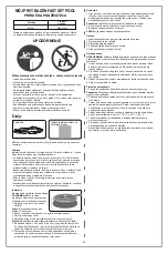 Предварительный просмотр 15 страницы Bestway 6942138917222 Owner'S Manual