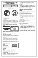 Предварительный просмотр 20 страницы Bestway 6942138917222 Owner'S Manual