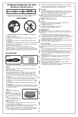 Предварительный просмотр 22 страницы Bestway 6942138917222 Owner'S Manual