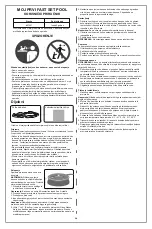 Предварительный просмотр 24 страницы Bestway 6942138917222 Owner'S Manual