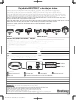 Preview for 28 page of Bestway 6942138924466 Manual