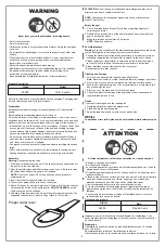 Preview for 2 page of Bestway 6942138971101 Manual