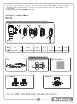 Предварительный просмотр 2 страницы Bestway FAST SET Series Owner'S Manual