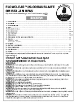 Preview for 22 page of Bestway Flowclear 58216 Owner'S Manual