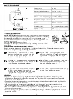 Предварительный просмотр 109 страницы Bestway Flowclear 58397 Owner'S Manual