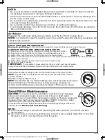 Preview for 8 page of Bestway FLOWCLEAR SAND FILTER Owner'S Manual