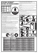 Preview for 9 page of Bestway HYDRIUM Series Owner'S Manual