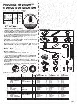 Preview for 19 page of Bestway HYDRIUM Series Owner'S Manual