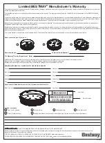 Preview for 38 page of Bestway HYDRIUM Series Owner'S Manual