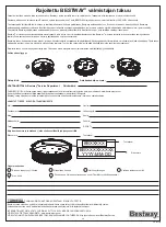 Preview for 42 page of Bestway HYDRIUM Series Owner'S Manual