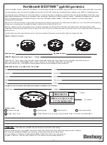 Preview for 49 page of Bestway HYDRIUM Series Owner'S Manual