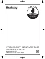 Preview for 1 page of Bestway HYDRO-FORCE Owner'S Manual