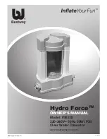 Bestway Hydro Force Owner'S Manual preview