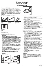 Preview for 4 page of Bestway Inflate Your Fun 68044 Owner'S Manual