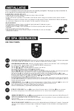 Preview for 110 page of Bestway LAY-Z-SPA S200202 Owner'S Manual