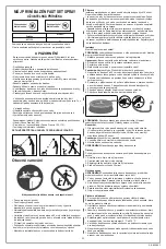 Предварительный просмотр 11 страницы Bestway My First Fast Set 57326 Owner'S Manual