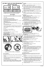 Preview for 12 page of Bestway My First Fast Set 57326 Owner'S Manual