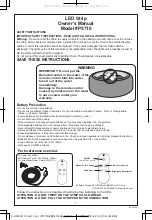 Preview for 1 page of Bestway P5710 Owner'S Manual