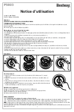 Preview for 2 page of Bestway P5803 Owner'S Manual