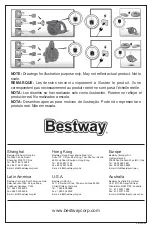 Preview for 6 page of Bestway Power Grip Air Pump 62099 Quick Start Manual