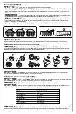 Предварительный просмотр 19 страницы Bestway POWER STEEL 13443 Owner'S Manual