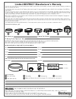 Preview for 8 page of Bestway POWER STEEL 56427 Owner'S Manual