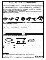 Preview for 12 page of Bestway POWER STEEL 56427 Owner'S Manual