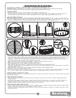 Preview for 23 page of Bestway ROYAL FRAME POOL Owner'S Manual